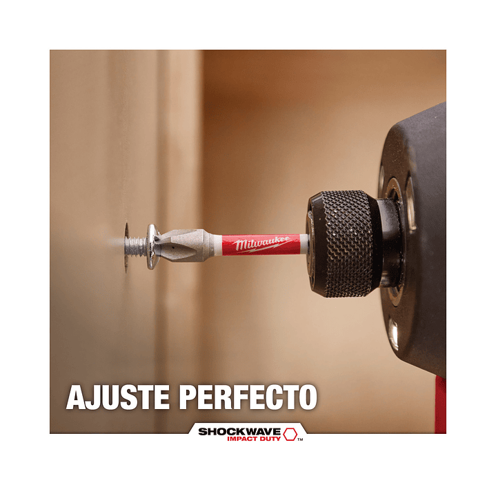 Set Puntas Y Brocas Milwaukee Shockwave 50 Piezas 48-32-4013 6
