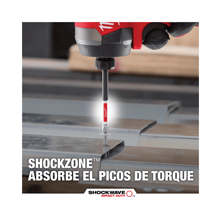 Set Puntas Y Brocas Milwaukee Shockwave 50 Piezas 48-32-4013 7