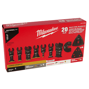 Set 20 Hojas Para Multi Herramienta Milwaukee 49-10-9920
