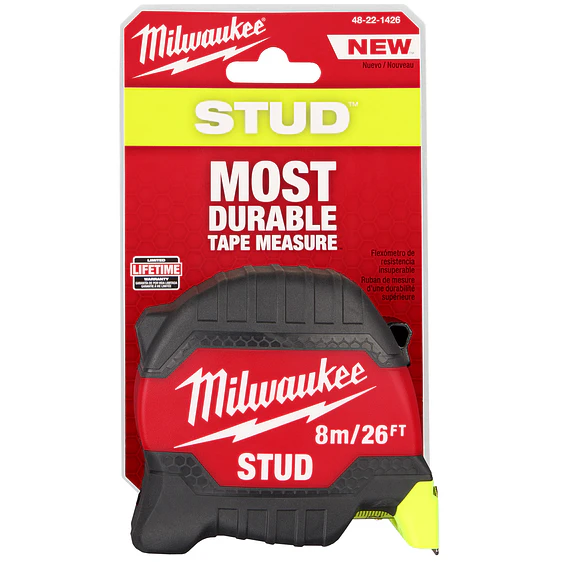 Huincha De Medir Milwaukee Stud 8 Metros 48-22-1426 2