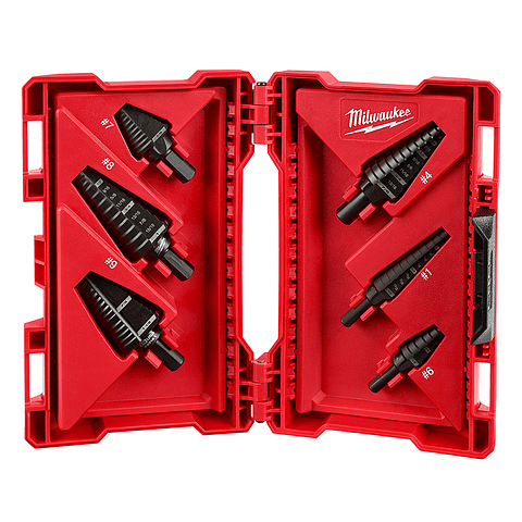 Set de Brocas Escalonadas Milwaukee 6 Piezas 48-89-9224