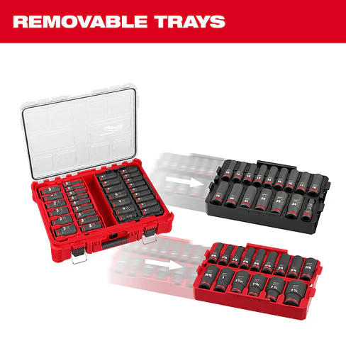 Juego 31 Dados De Impacto 1/2 Métricos Packout Milwaukee 49-66-6806 4