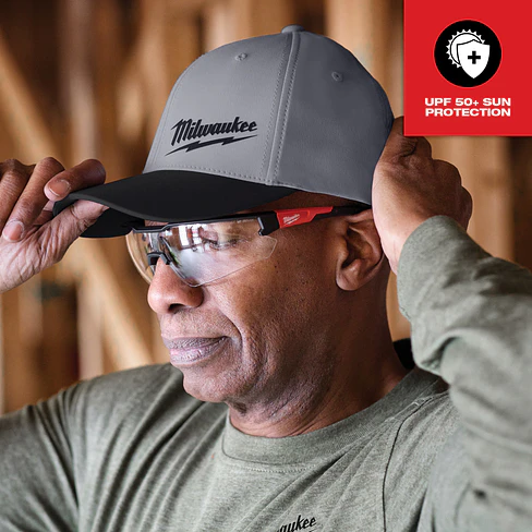 Jockey Alto Rendimiento Milwaukee Workskin Protección Uv Gris 507DG - L/XL 7