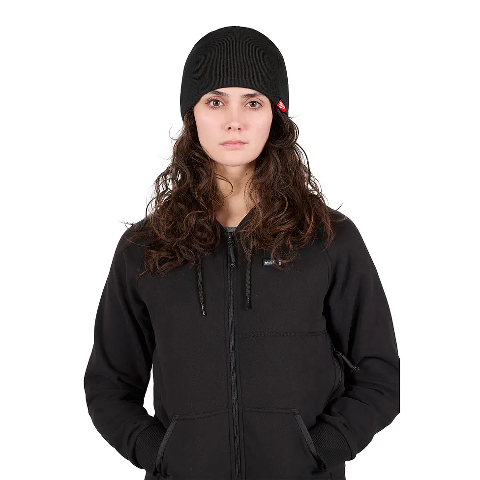 Gorro De Polar Milwaukee Térmico Invierno M751 Negro/Gris 7