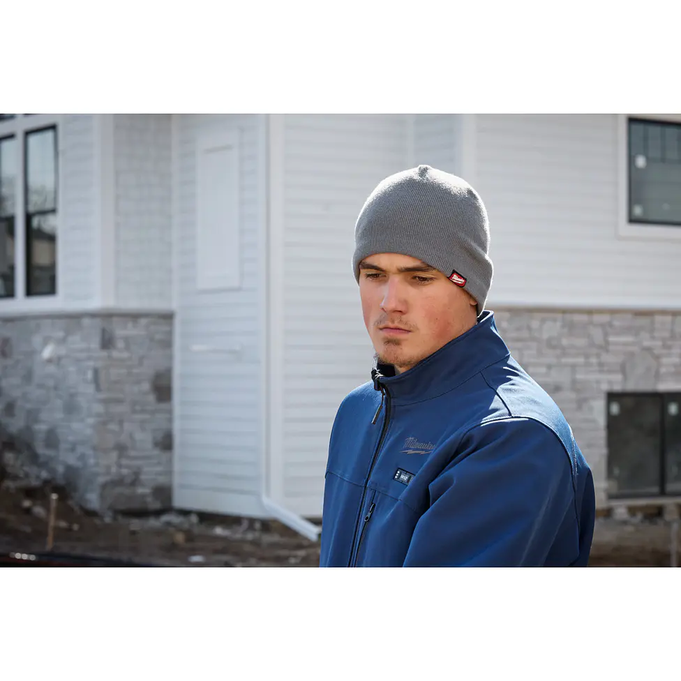 Gorro De Polar Milwaukee Térmico Invierno M751 Negro/Gris 6