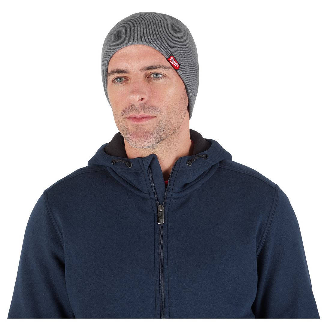 Gorro De Polar Milwaukee Térmico Invierno M751 Negro/Gris 4