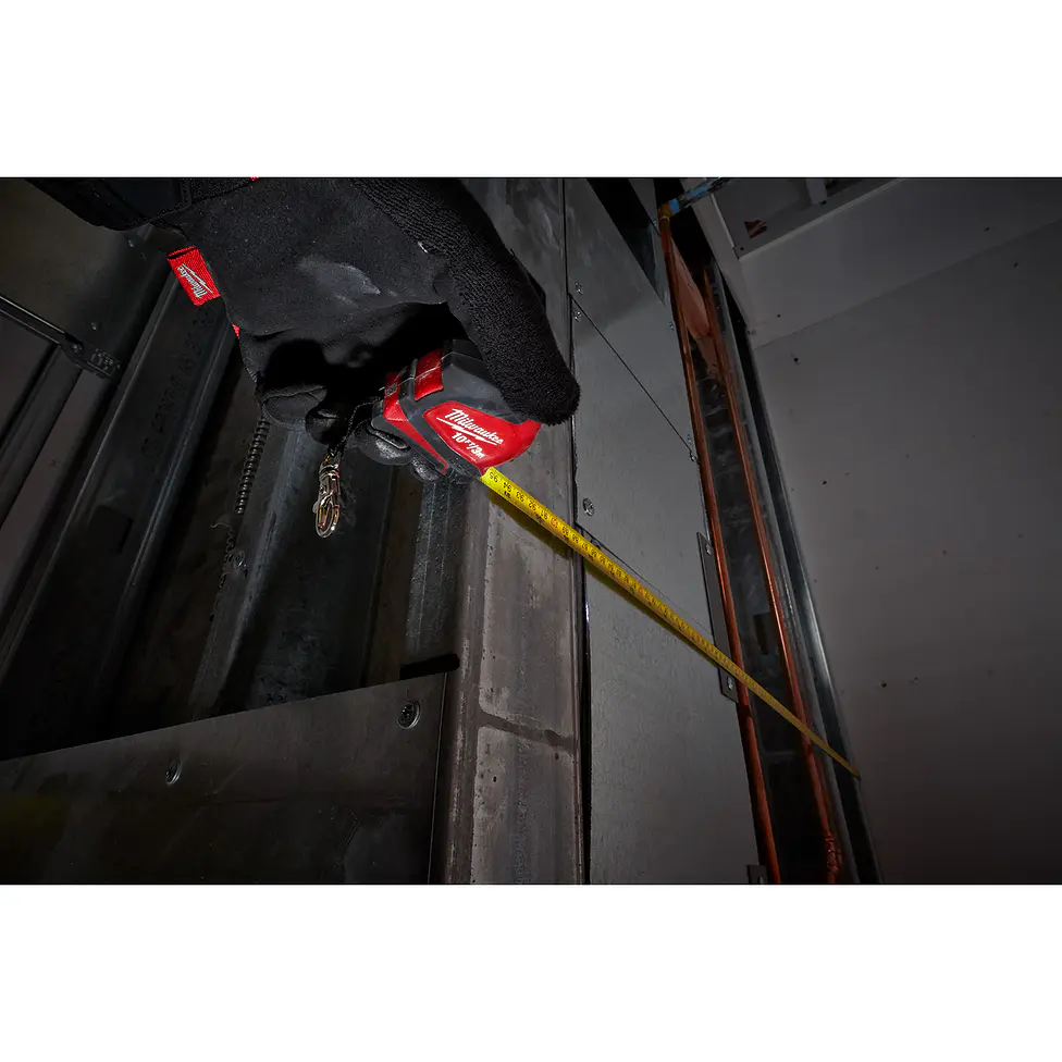 Huincha De Medir Milwaukee 3 Metros Tipo Llavero Con Luz Led 48-22-6601 7