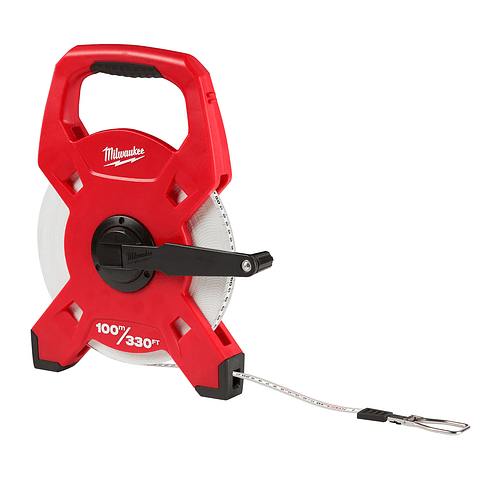 Cinta De Carrete 100 Metros Milwaukee Fibra De Vidrio 48-22-5310