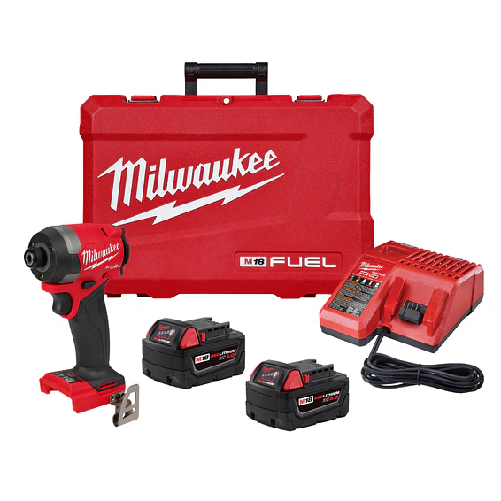 Kit Atornillador De Impacto Milwaukee M18 Fuel 4ta Gen 2953-22 1
