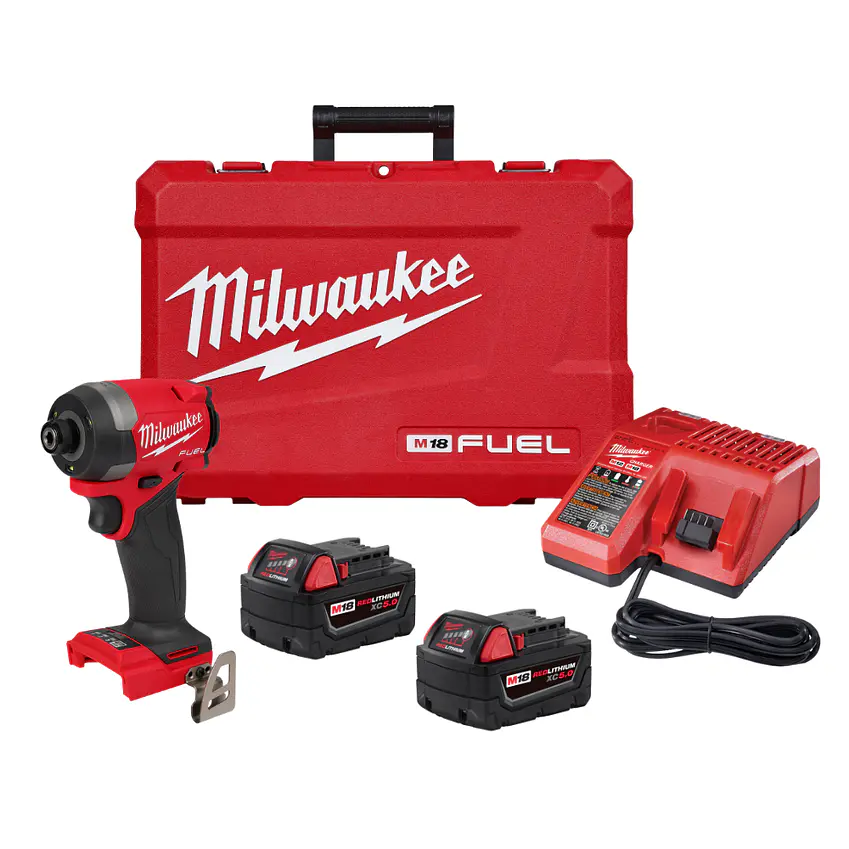 Kit Atornillador De Impacto Milwaukee M18 Fuel 4ta Gen 2953-22 1