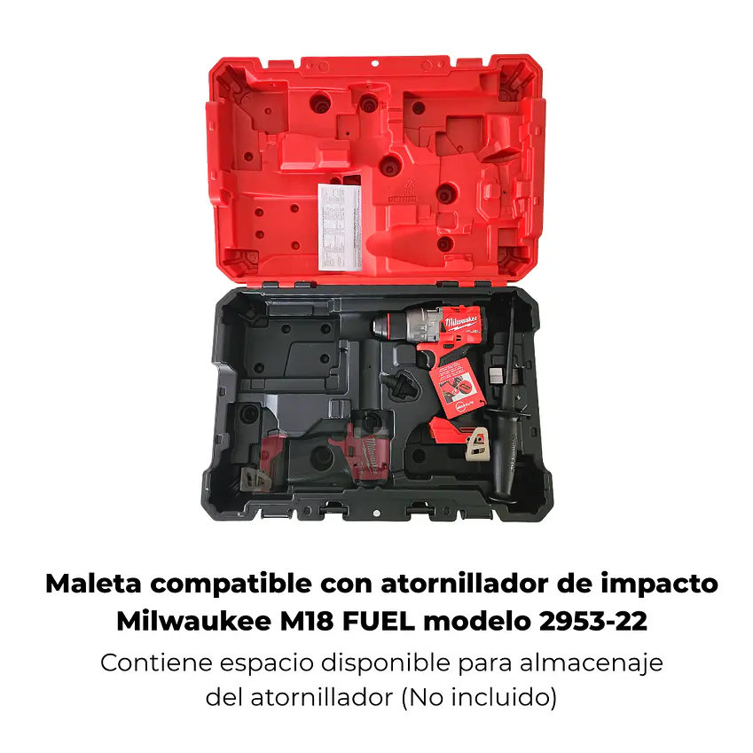 Kit Taladro Percutor Milwaukee M18 Fuel 4ta Gen 2904-22 2