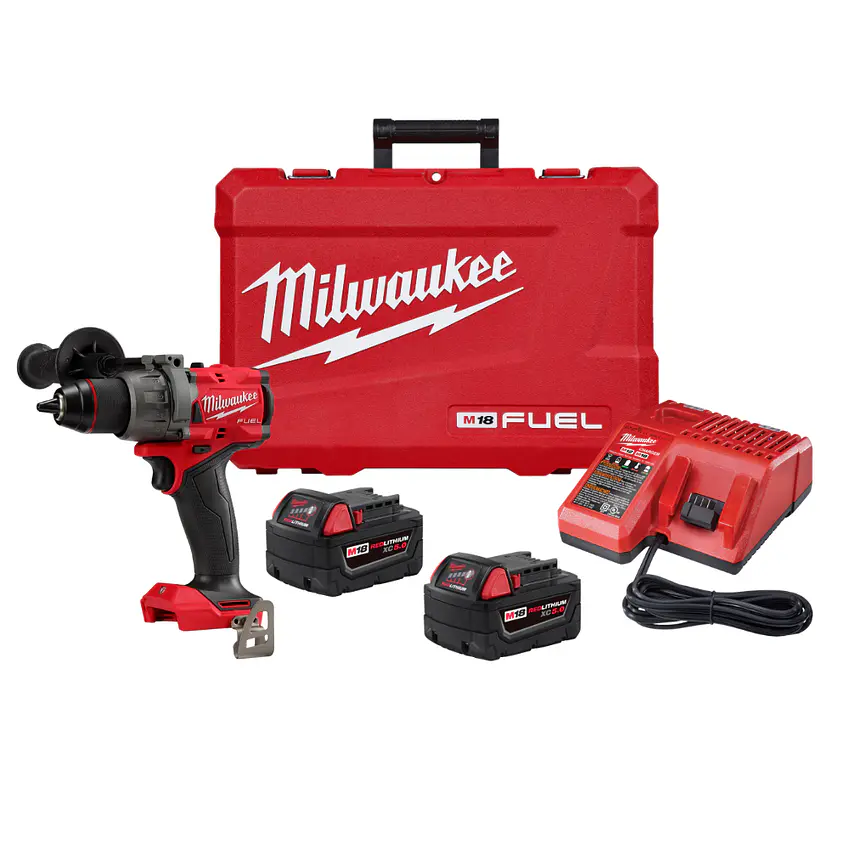 Kit Taladro Percutor Milwaukee M18 Fuel 4ta Gen 2904-22 1
