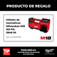 Kit Taladro y Atornillador Milwaukee M18 Fuel 4ta Gen 3697-22 + Inflador Neumáticos - Miniatura 2