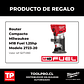 Kit Taladro y Atornillador Milwaukee M18 Fuel 4ta Gen 3697-22 + Router - Miniatura 2