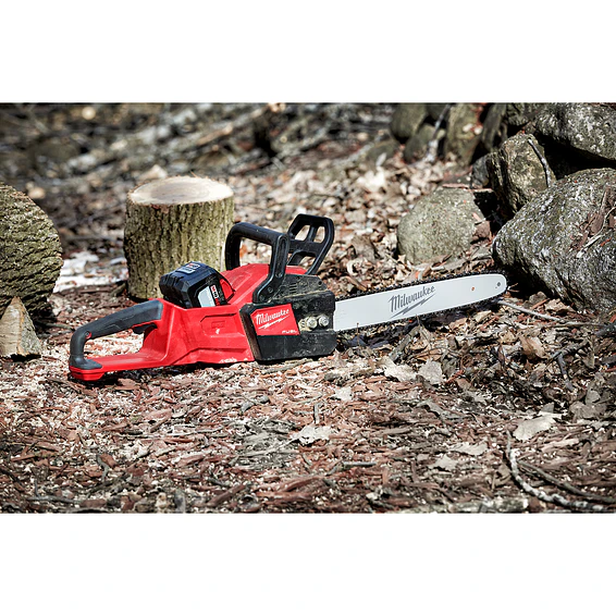 Kit Motosierra Milwaukee M18 Fuel 16 Pulgadas 2727-21HD + Batería FORGE 12