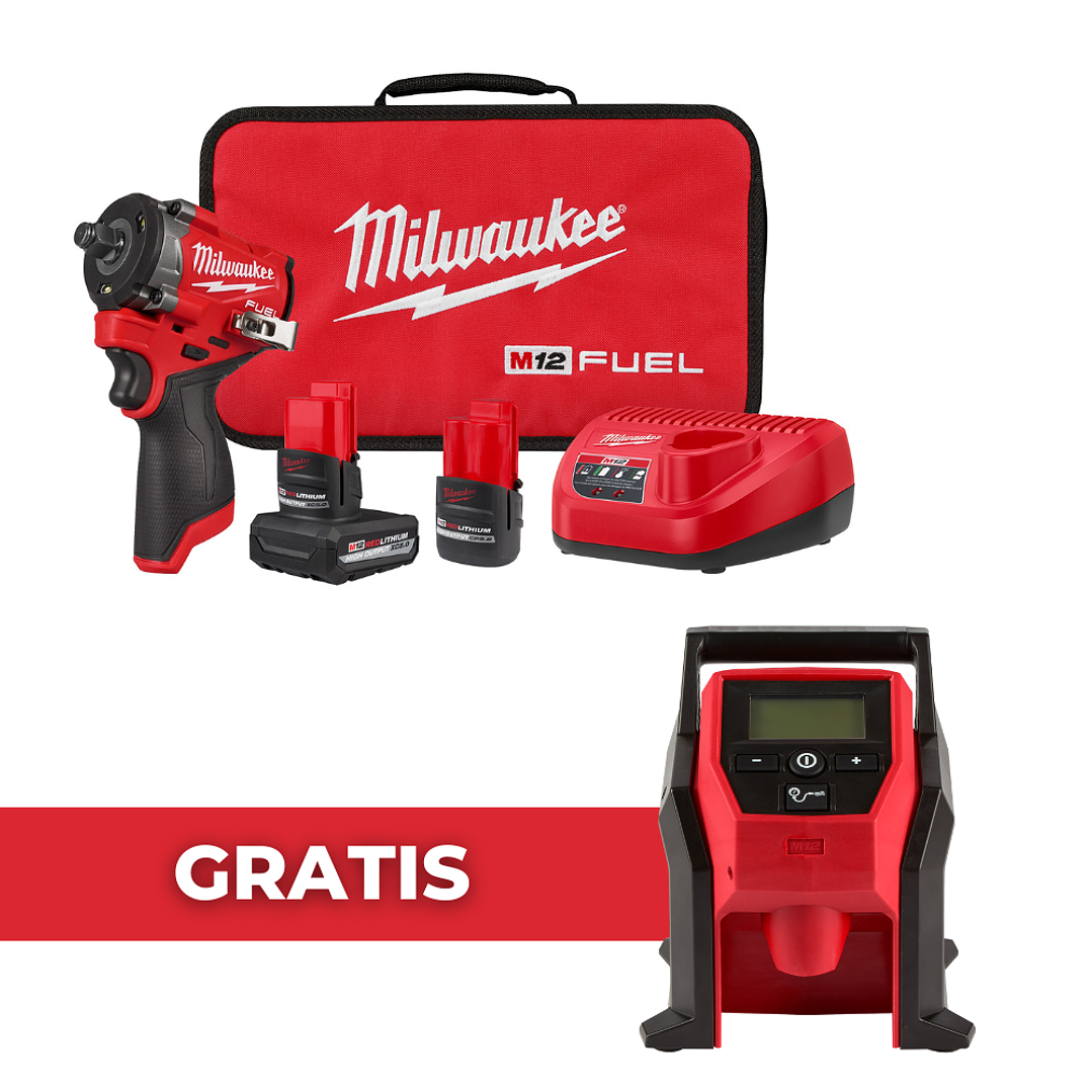 Kit Llave Impacto 1/2