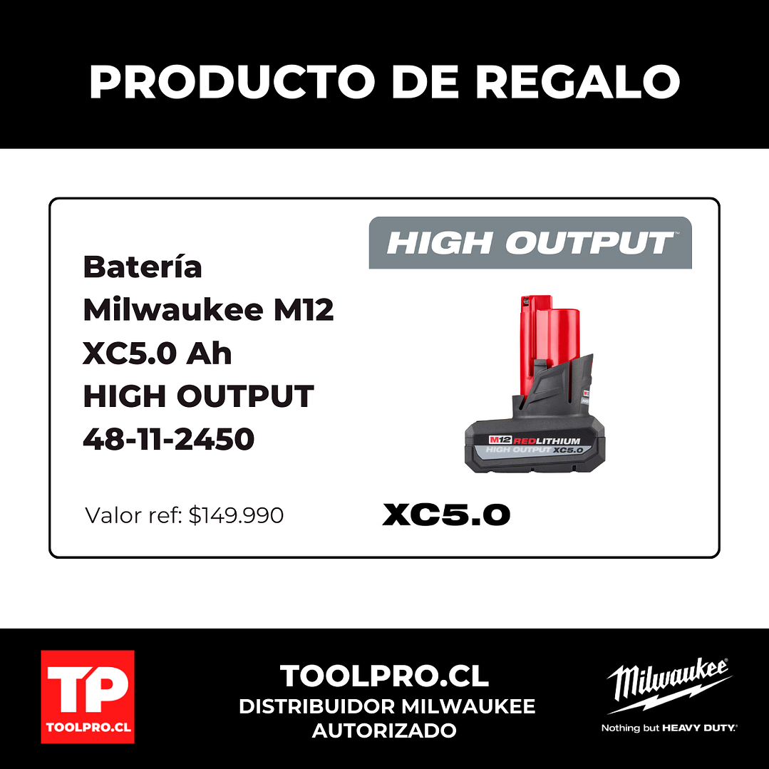 Kit Llave Impacto 1/2