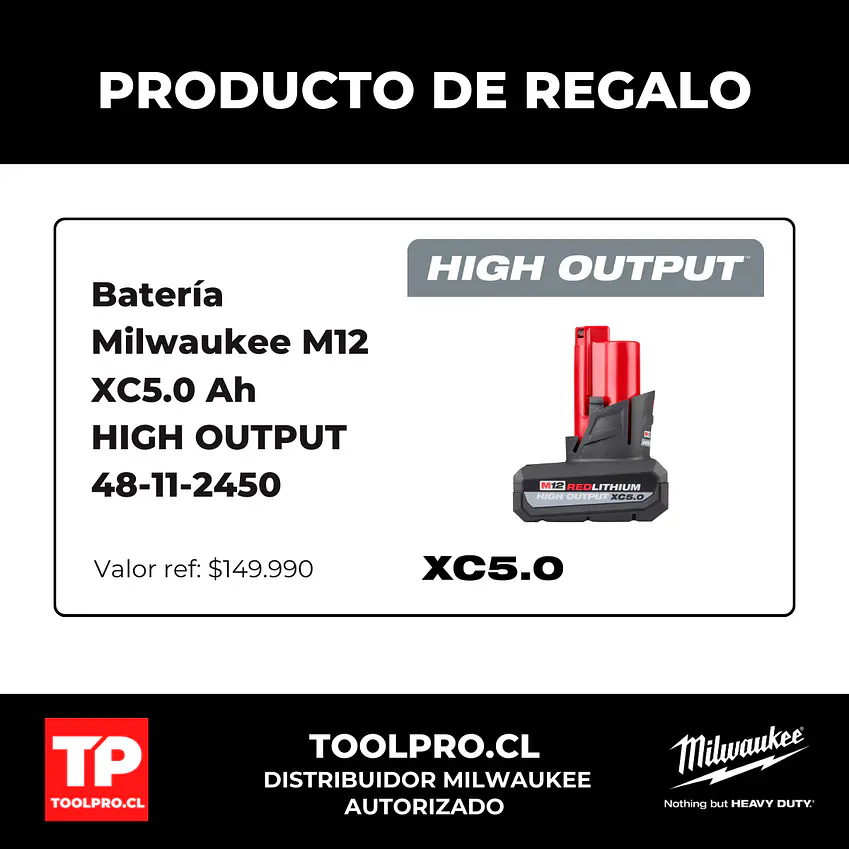 Kit Llave Impacto 1/2