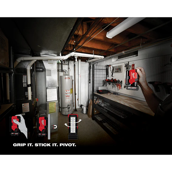 Foco Led Magnético 700 Lúmenes Milwaukee M12 Rover 2367-20 + Batería 2Ah 5
