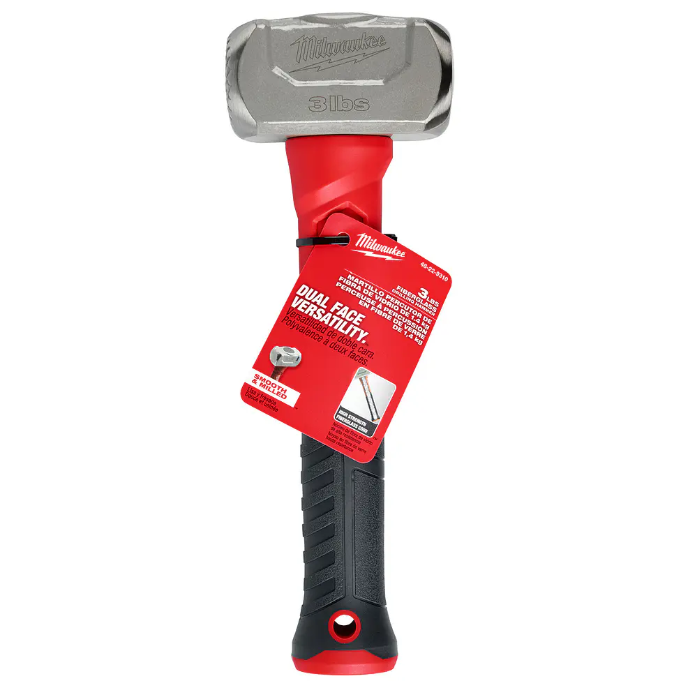 Combo Mazo Milwaukee 3 Libras Acero Forjado 48-22-9310 2