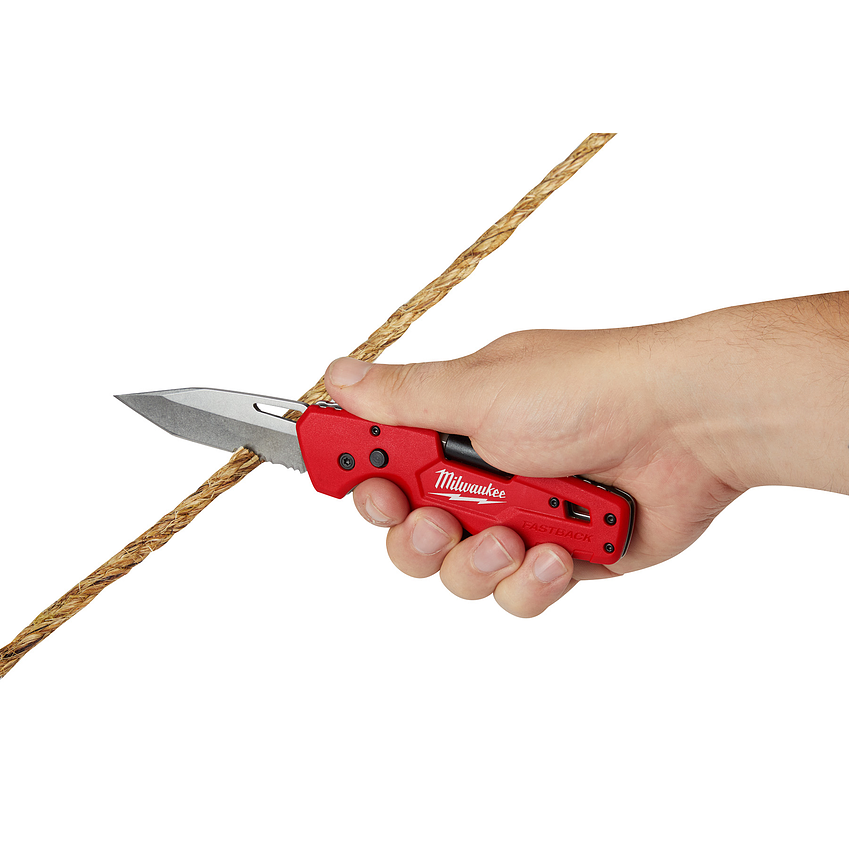 Cuchillo Hoja Lisa Milwaukee Plegable Fastback 5 En 1  48-22-1540 2