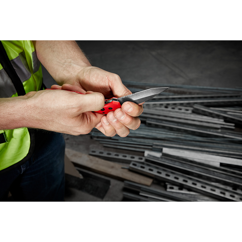 Cuchillo Hoja Lisa Milwaukee Plegable Fastback 5 En 1  48-22-1540 10