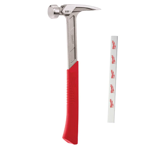 Martillo Carpintero Milwaukee 22 Oz Cara Lisa 48-22-9023 1