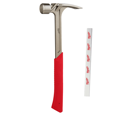 Milwaukee Martillo Carpintero 28 Oz Cara Fresada 48-22-9029