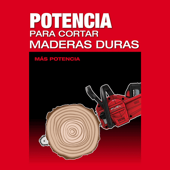 Motosierra Milwaukee M18 Fuel 16 Pulgadas 2727-20 6