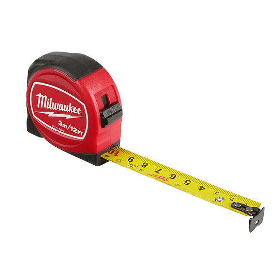 Cinta Métrica Milwaukee Compacta 3.5 Metros 48-22-7704 1