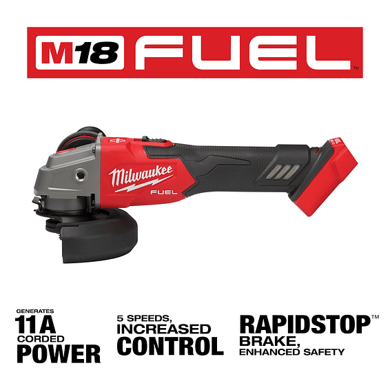 Kit Esmeril Milwaukee M18 FUEL Velocidad Variable 5