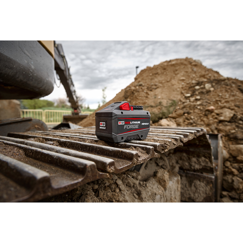 Milwaukee Kit Batería M18 FORGE HD12.0 Ah + Cargador Rápido 48-59-1813GB 8