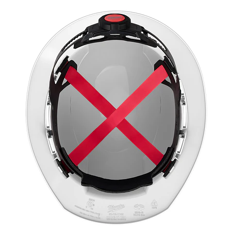 Casco De Seguridad Milwaukee BOLT Blanco Con Suspensión Tipo 1 Clase E  48-73-1101