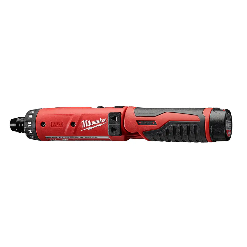 Atornillador Inalámbrico 4v Milwaukee M4 Toma Hexagonal 1/4
