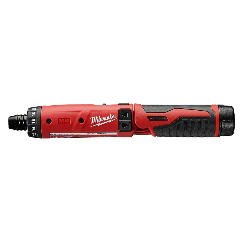 Atornillador Inalámbrico 4v Milwaukee M4 Toma Hexagonal 1/4