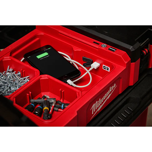 Kit Foco Led Milwaukee M12 Packout Cabezal Giratorio 1400 Lúmenes 2356-20 17