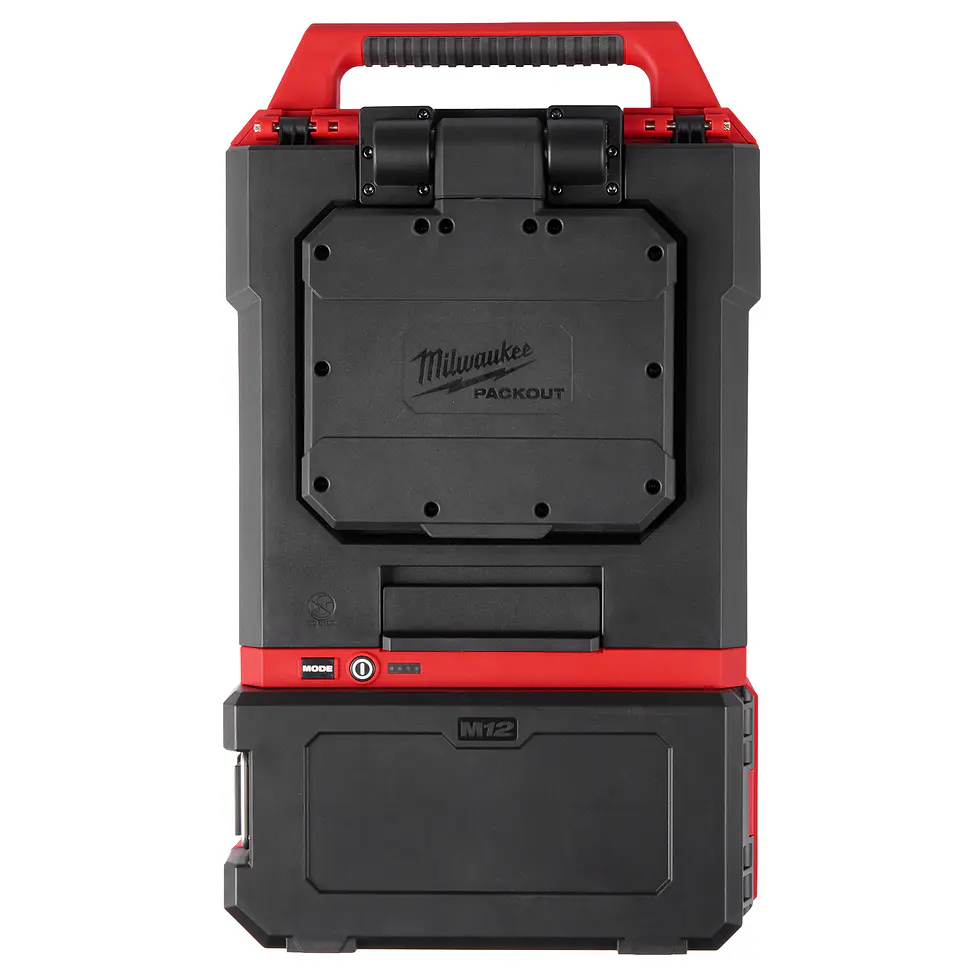 Kit Foco Led Milwaukee M12 Packout Cabezal Giratorio 1400 Lúmenes 2356-20 9