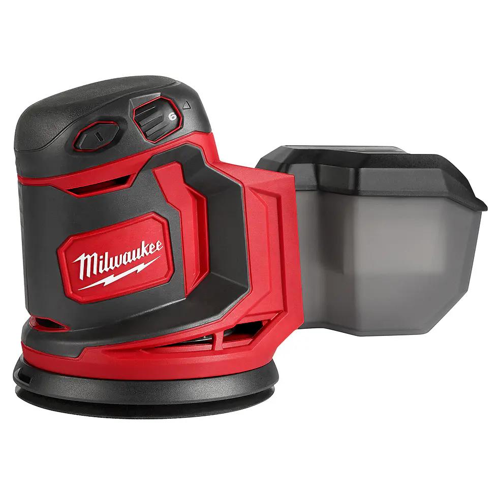 Kit Lijadora Roto Orbital Inalámbrica 5 Pulgadas Milwaukee M18 2648-20 2