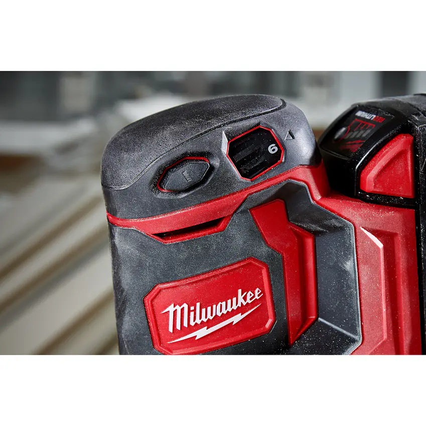 Kit Lijadora Roto Orbital Inalámbrica 5 Pulgadas Milwaukee M18 2648-20 6