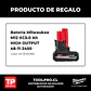 Cepillo Inalámbrico Milwaukee M12 Brushless 50,8 Mm 2524-20 + Bat 5 Ah - Miniatura 2