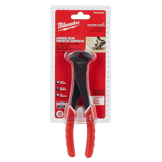Alicate Cortante Milwaukee Extractor De Clavos 7 Pulgadas 48-22-6407 5