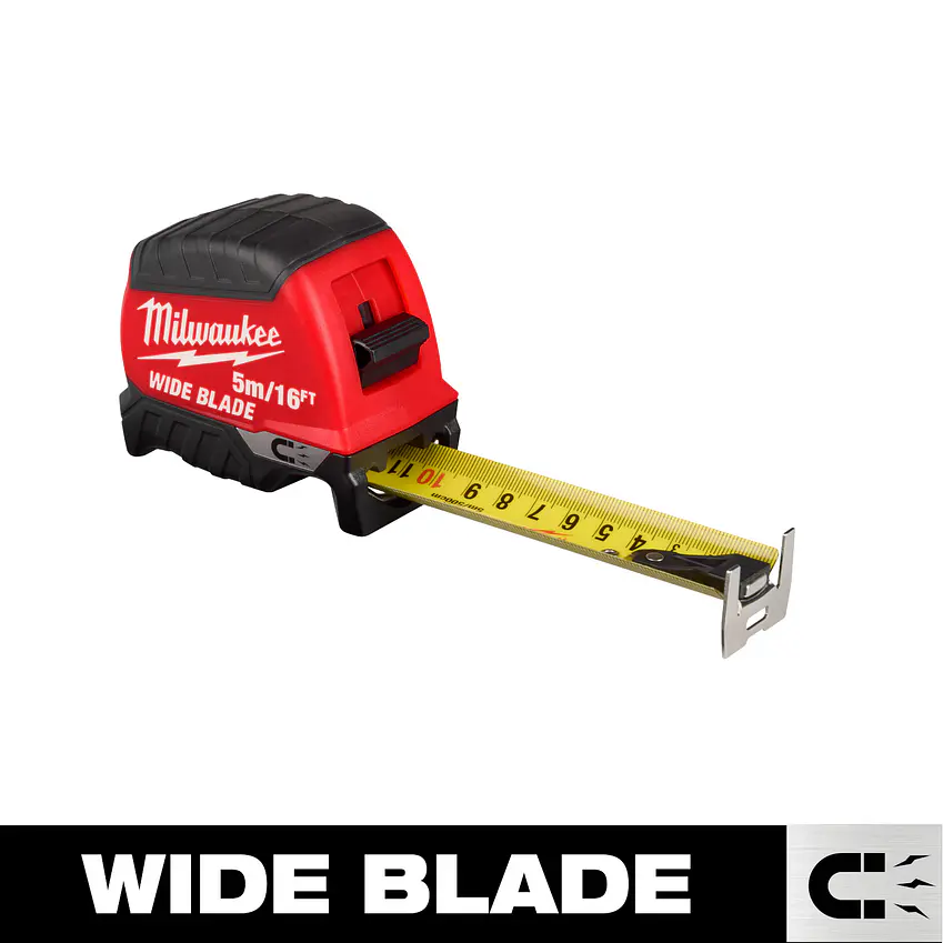Huincha De Medir 5 Mt Milwaukee Punta Magnética Hoja Ancha 48-22-1217M 2