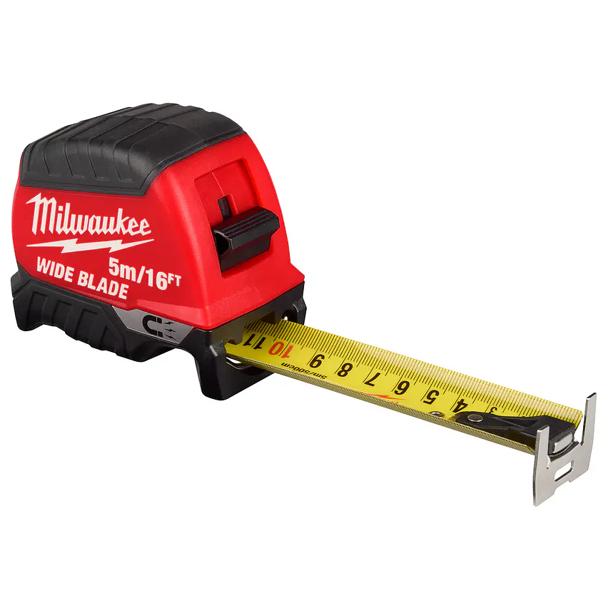 Huincha De Medir 5 Mt Milwaukee Punta Magnética Hoja Ancha 48-22-1217M 4