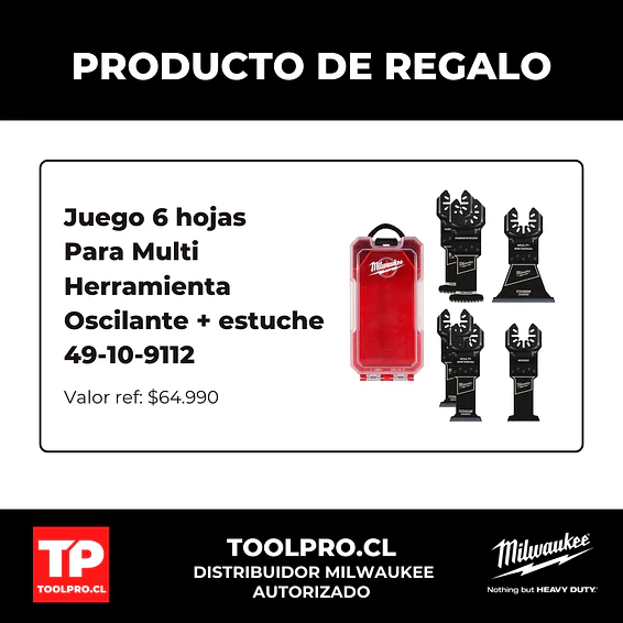 Milwaukee Set 20 Hojas Para Multiherramienta + Set 6 hojas GRATIS 2