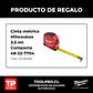 Set de puntas Milwaukee 18 piezas + Huincha 3.5 mt GRATIS - Miniatura 2