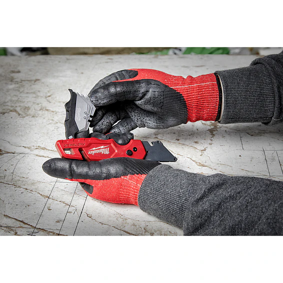Cuchillo Plegable Milwaukee Fastback + 50 Hojas De Repuesto 48-22-1504 6