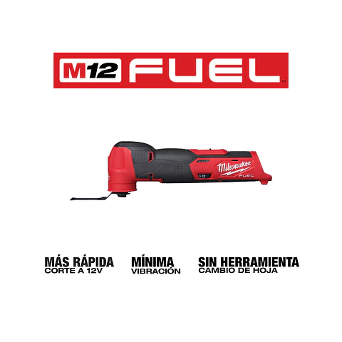 Herramienta Oscilatoria Multiusos Milwaukee M12 Fuel 2526-20