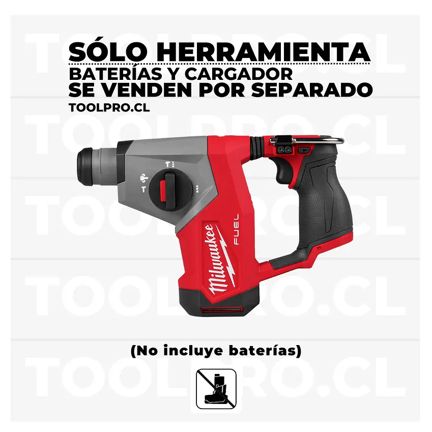 Rotomartillo Compacto Milwaukee M12 FUEL SDS Plus 5/8” 2508-20 2