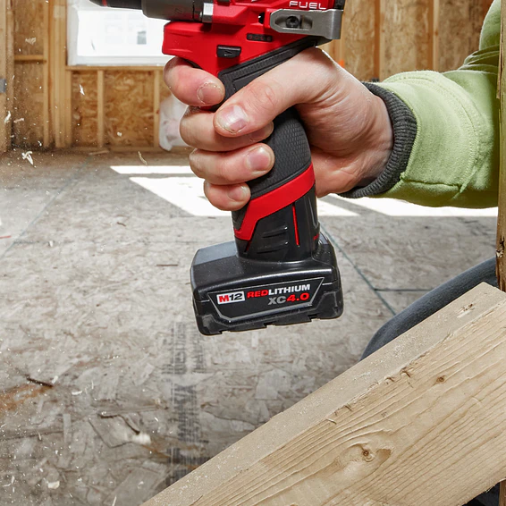 Pack 2 Baterías Milwaukee M12 REDLITHIUM XC4.0 Ah 48-11-2442 5