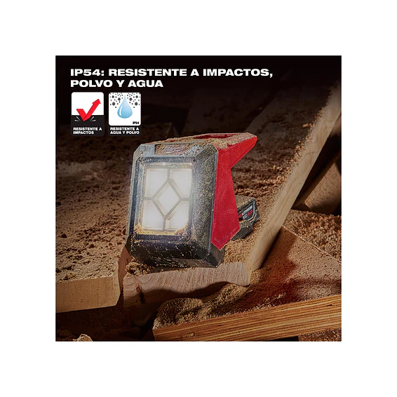 Foco LED de Montaje Milwaukee M12 ROVER Magnético 1000 lúmenes 2364-20 6